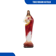 PATUNG YESUS-MARIA 10 cm/ SALIB DUDUK KATOLIK / PATUNG BUNDA MARIA / PATUNG TUHAN YESUS / PATUNG KATOLIK / PAJANGAN PATUNG KATOLIK