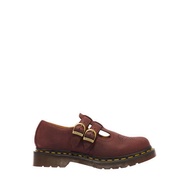 Dr. Martens 8065 Mary Jane Crazy Horse Leather Shoes - Cherry Red