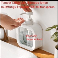 Liquid Soap Holder shampoo lotion Multifunction 300ml Capacity Transparent