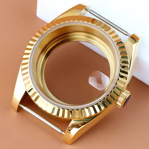 36mm/39mm Watch Case NH35 Luxury Men's Watch Case 316L Stainless Steel For Datejust Seiko NH35 NH36 