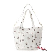 Little Rabbit Grocery Shop Japan Gelato pique Panda Print Waterproof Mom Bag/Document Bag/Diaper Sto