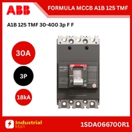 ABB FORMULA MCCB A1B 125 TMF 30A 3P 18kA :1SDA066700R1
