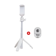 Ulanzi MT08 White Extendable Handheld Tripod ขาตั้งกล้อง มือถือ ไม้เซลฟี่ รองรับ GoPro 12/11/10/9