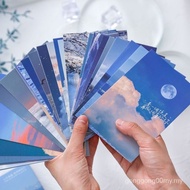 明信片 postcard   美 人 生海  明信片 风景 日式风 文艺 大学毕业 生日贺卡 简约小卡片  Meiren Shenghai Postcard Landscape Japanese St