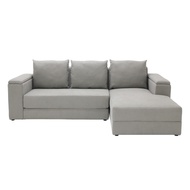SB Design Square KONCEPT FURNITURE โซฟาผ้าเข้ามุมขวา รุ่น Raphat สีเทา (234x159x85 ซม.)