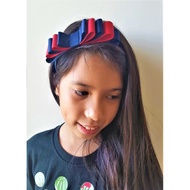 Dj Bowtique ESSENTIALS School Sports Color Bow Headband Girls Hair Accessories