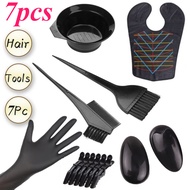 7pcs/set Disposable Hair Dyeing Bowl Set, Professional Grade Dyeing Care