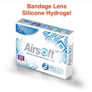 2 Keping Maxvue Airsoft Bandage Lens Silicone Hydrogel Monthly Disposable