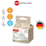 NUK For Nature Silicone Teat 2/pack | Made in Germany