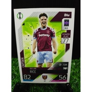 Match Attax 2022 2023 Declan Rice West Ham Captain