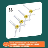 4pcs แปรงด้านข้างสําหรับ iRobot Roomba 500 600 Series 510 530 532 540 545 550 560 562 564 570 580 60