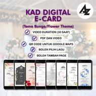 Kad Kahwin Digital DIGITAL WEDDING CARD (E-Card)