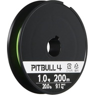 SHIMANO PE line pitbull 4-strand braid 200m No. 0.6 lime green 12.5 lbs PL-M64R fishing