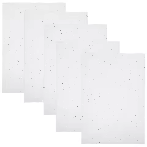100 Pcs A4 Decorative Tissue Paper Wrapping Sheets Pure White Craft Packaging Bulk Gift Box Lining C