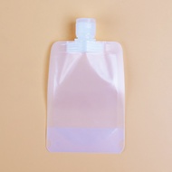 กระเป๋าใส่อุปกรณ์อาบน้ำแชมพูโลชั่นเครื่องสำอางขนาด30มล./50มล./100มล. ถุงบรรจุของขนาดเล็กพกพาล้างและดูแลได้ขวดสำหรับแอลกอฮอล์