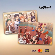 HAIKYUU!! TNG - TOUCH N GO STICKER CARD / ATM CARD STICKER COVER, TNG CARD, ATM CARD
