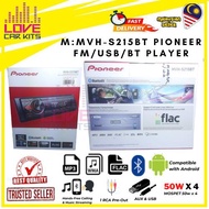 PIONEER MVH-S215BT FM/USB/BT PLAYER (ORIGINAL PIONEER)