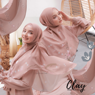 Hijabwanitacantik - Instan Baiti Magnolia BM45.11 Clay | Hijab Instan Exclusive Printing