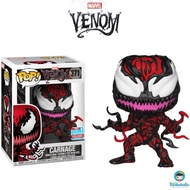 Funko POP! Marvel Venom - Carnage with Buttonscarves (NYCC Exclusive) 371