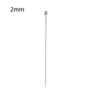 Jhj0 25cm/35cm Craft Knitting Needles Stainless steel Single Pointed Knitting Needles Crochet Hook Tool DIY 2.0mm-8.0mm