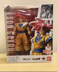 SHF 超級撒亞人神 孫悟空 紅髮 S.H.Figuarts Super Saiyan God Red Son Goku Dragonball Z Dragon Ball 龍珠Z SHF 龍珠 龍珠超