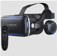 Others - VR眼鏡戴式耳機一體智能3d眼鏡（6代耳機版+Y1黑）