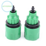 2pc Pipe Fitting Tap Adaptor Connector Gardening Water Hose Garden 4/7mm 8/11mm
