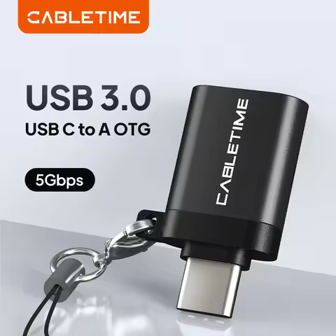 CABLETIME Type C OTG Adapter to USB3.0 A Sync data Charging Converter for USB C Mobile phone Huawei 