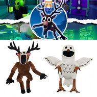 BCT✨99 Nights in The Forest Plushie Cute 99 Nights in The Forest Deer Plush Doll New Owl Plushy Robl