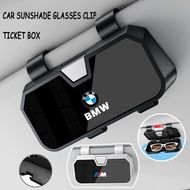 BMW  Car Glasses Case Sun Visor Sunglasses Clip Card Clip Car Storage Box Suitable For BMW Z4 E89 E8