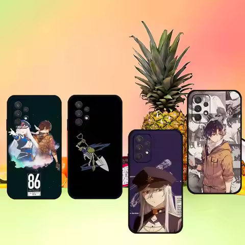 86 Eighty Six Anime Phone Case For Samsung S24/S25/S22 S30/A51 52/Lite/Ultra/5G/Plus/FE - Slim Shock