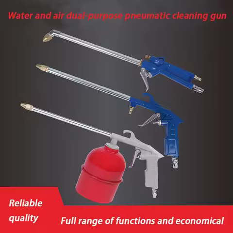 Pneumatic Spray Gun Professional Painting Car Pressure Wash Auto Washing Water Sprayer Pistol Air So
