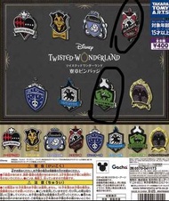 日本限定 🇯🇵 迪士尼  扭曲仙境 反派 惡人 壞人 襟章 扭蛋  Disney JP TWST Twisted Wonderland College Pin ♠️ Scarabia Diasomni