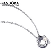 Pandora Sterling silver pendant necklace