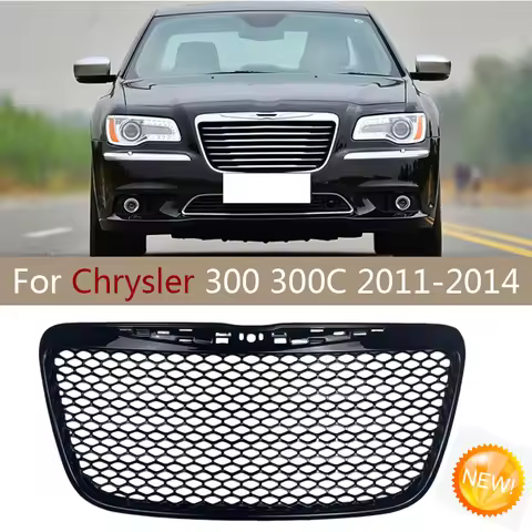 Fits 2011-2014 Chrysler 300 300C Front Mesh hood Grille with SRT new Look 1SF04SZ0AA