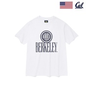 Uc berkeley Universal Top T-Shirt Trendy All-Match Men Women Tops Pure Cotton Printed Short Sleeves