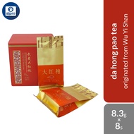 Thaitee Tea Merchant Da Hong Pao Chinese Tea 8.3g ×8s | Halal Certified & Originated from Wu Yi Shan