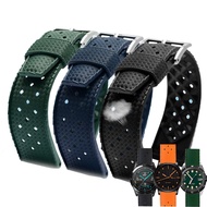 ✙┋ﺴ Premium-Grade Tropic Fluorine Rubber Watch Band for Seiko SRP777J1 Waterproof Diving Bracelet for Omega Mido Strap 20mm 22mm