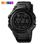 SKMEI Mens Sports Watch Outdoor Sports Step Counting Electric Watch Button Battery Smart Watch Bluet