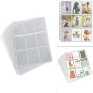 9-Pocket Gaming Trading Card Album Pages Binder Sleeve Sheets for A4 binders folder Pokemon 6.9cm*9.