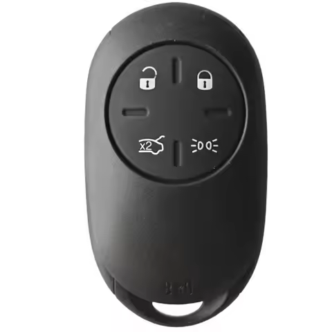 B03B-Smart Remote Car Key Fob 4 Button Case Shell Cover Replacement For Fiat 500 500E 500X 2023-2024