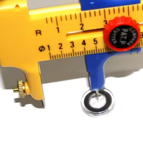 ABFI Compass Circle Cutter Circular Cutting Tool Adjustable Compass Circle Cutter Cortador Circular 