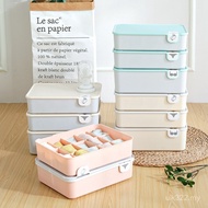 Organizing Box Storage Box Storage Box Three-Piece Set Compartment Pack Underwear Box Socks Bra Stor