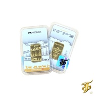 PX PRECINOX GOLD MINTED BAR ( 999.9 )【EMAS｜足金牌｜投型金条】- 10 Grams - LA POYA SERIES