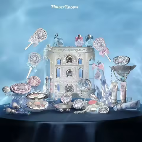 Flowerknows Shell's Jewel Collection All In One Makeup Kit Makeup Set for Women Full Kit Eyeshadow L