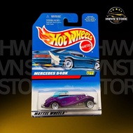 Miniverse - Purple Hotwheels Mercedes model car