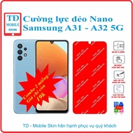 Toughened flexible phone screen protector for Samsung A31 / A32 5G