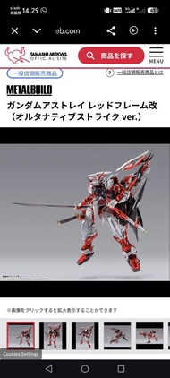 METAL BUILD 高達異端紅色機改（紅異端改