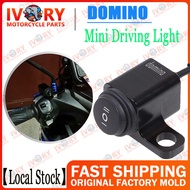 High Quality Domino Mini Driving Light Switch 3 Way On-Off Mirror Mount Universal Fit