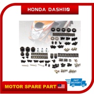 HONDA DASH110 COVER SET BODY FRAME LEGSHIELD HANDLE COVER SKRU SET COMPLETE COMP SET WAVE DASH-110 D